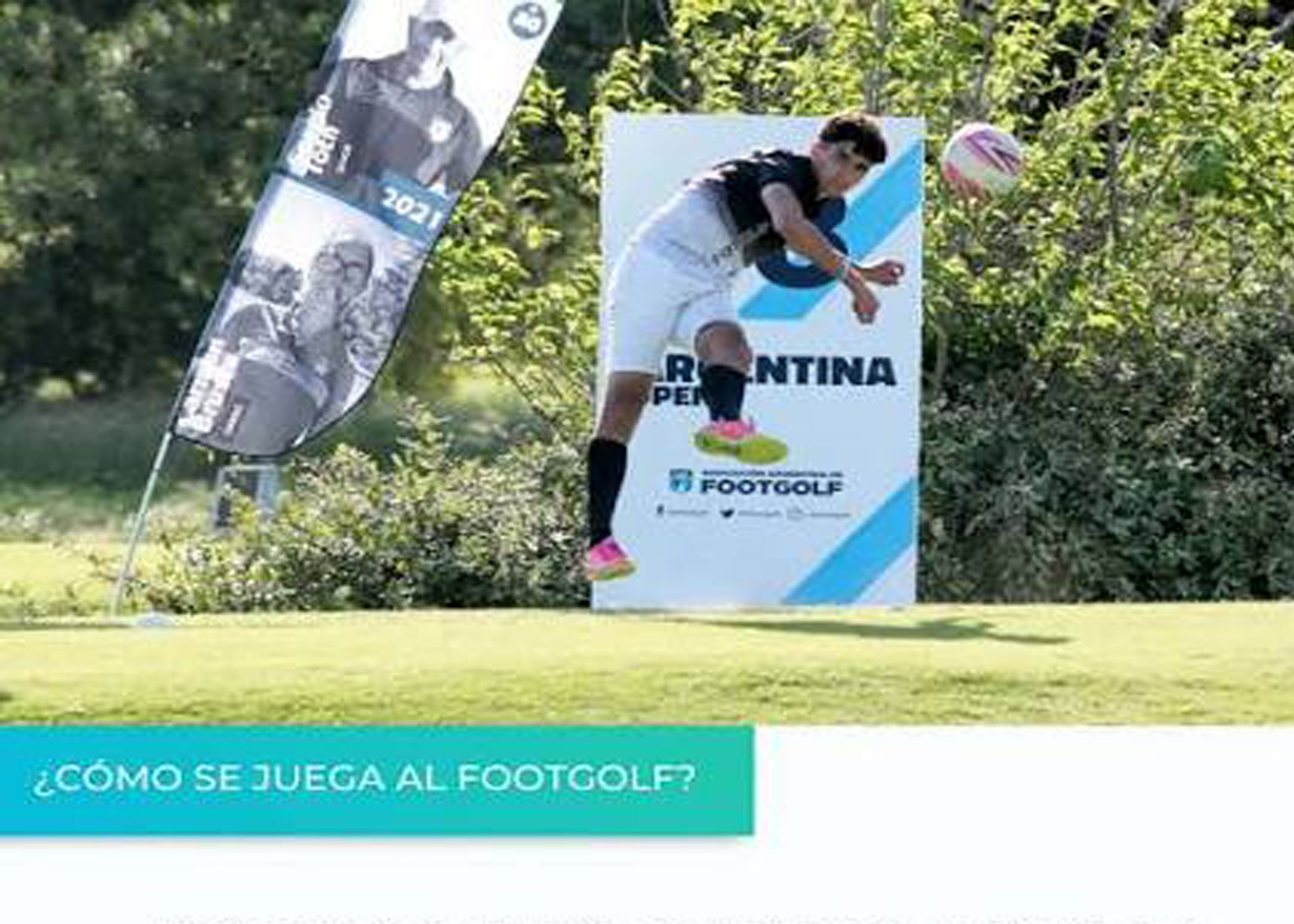 Construirán una cancha de footgolf en el sur de la ciudad