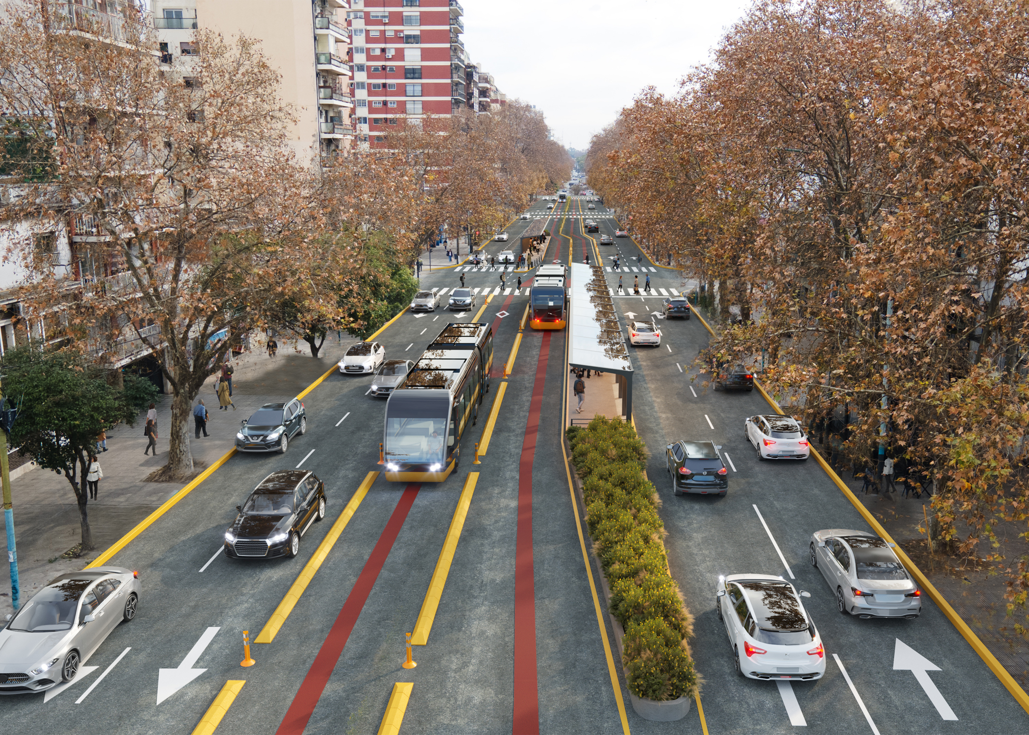 El Sistema TramBus es un nuevo modo de transporte eléctrico y sustentable