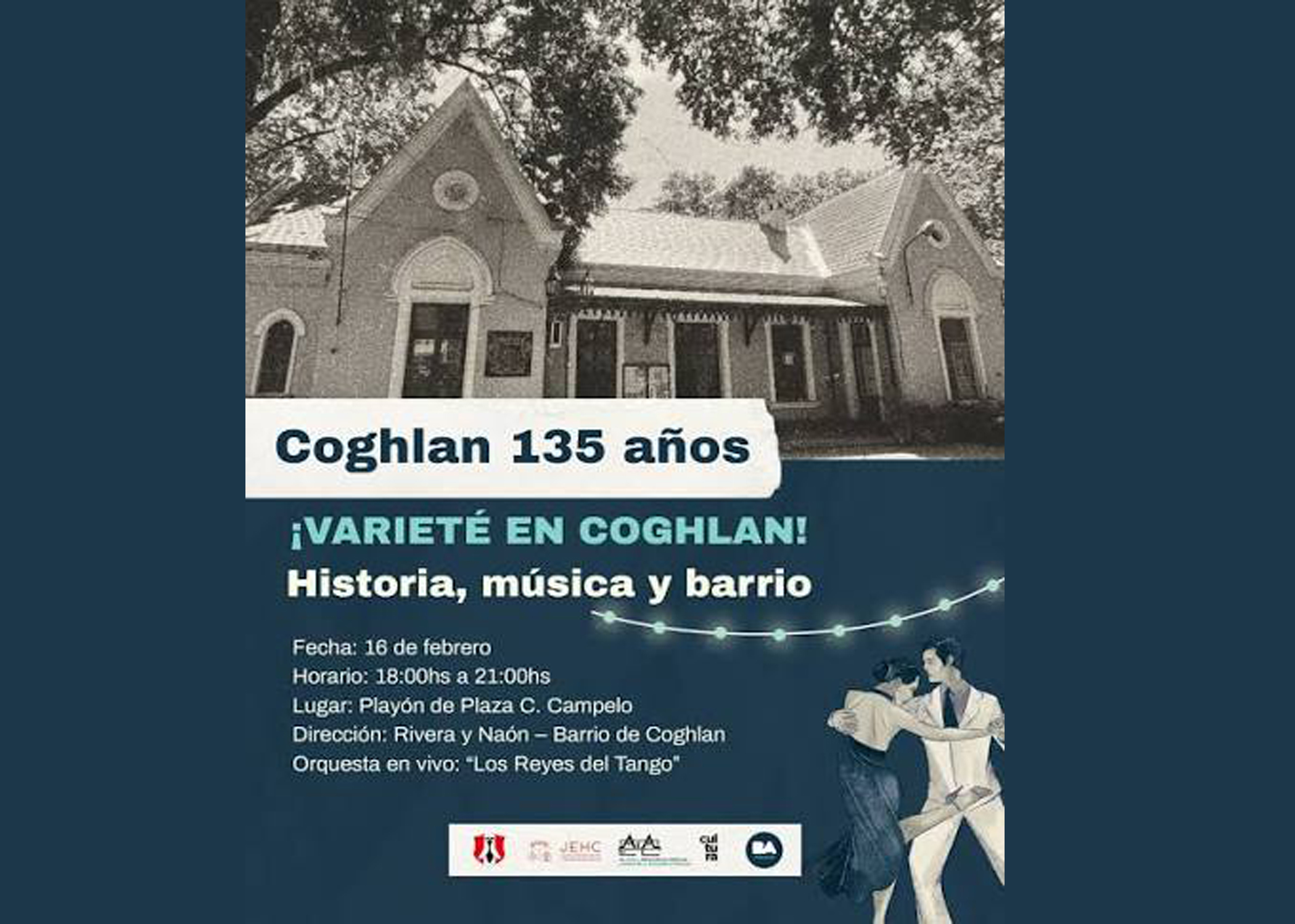 Varieté en Coghlan – 135 º Aniversario de la Estación
