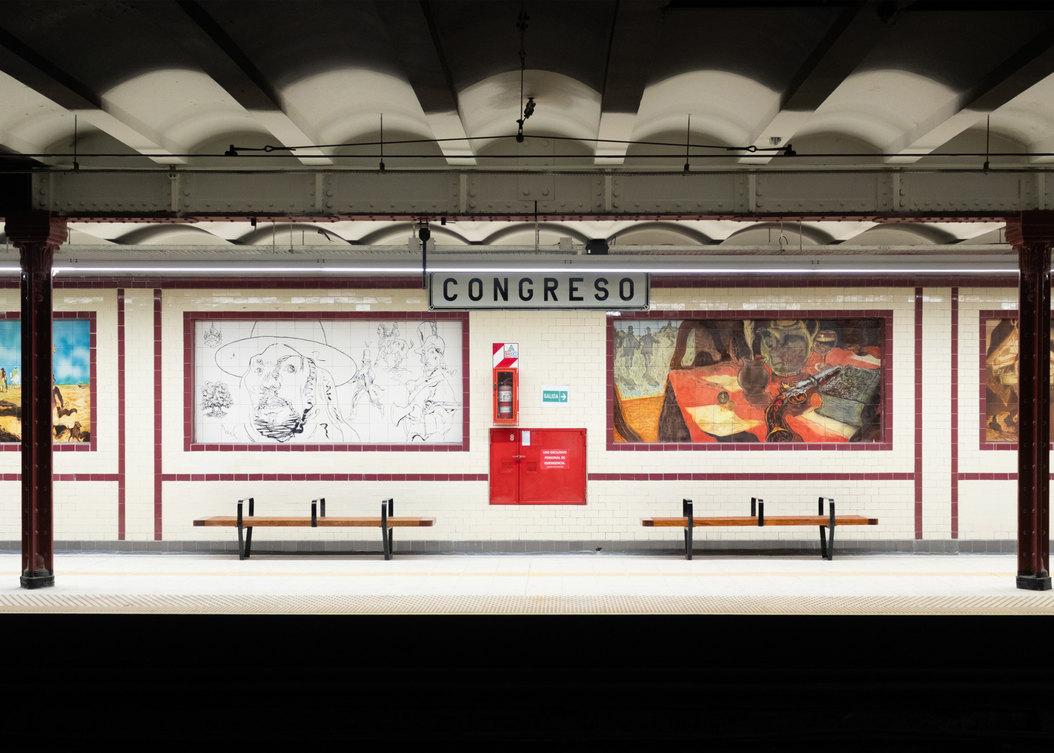 El lunes 16 reabre la estación Congreso tras las obras de renovación integral