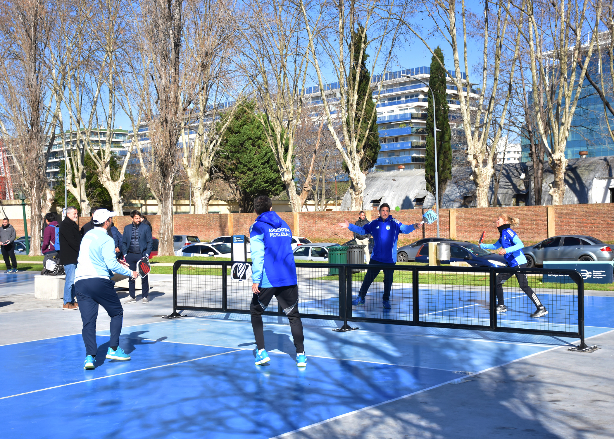 El Parque Francisco Urondo suma nuevas canchas de pickleball
