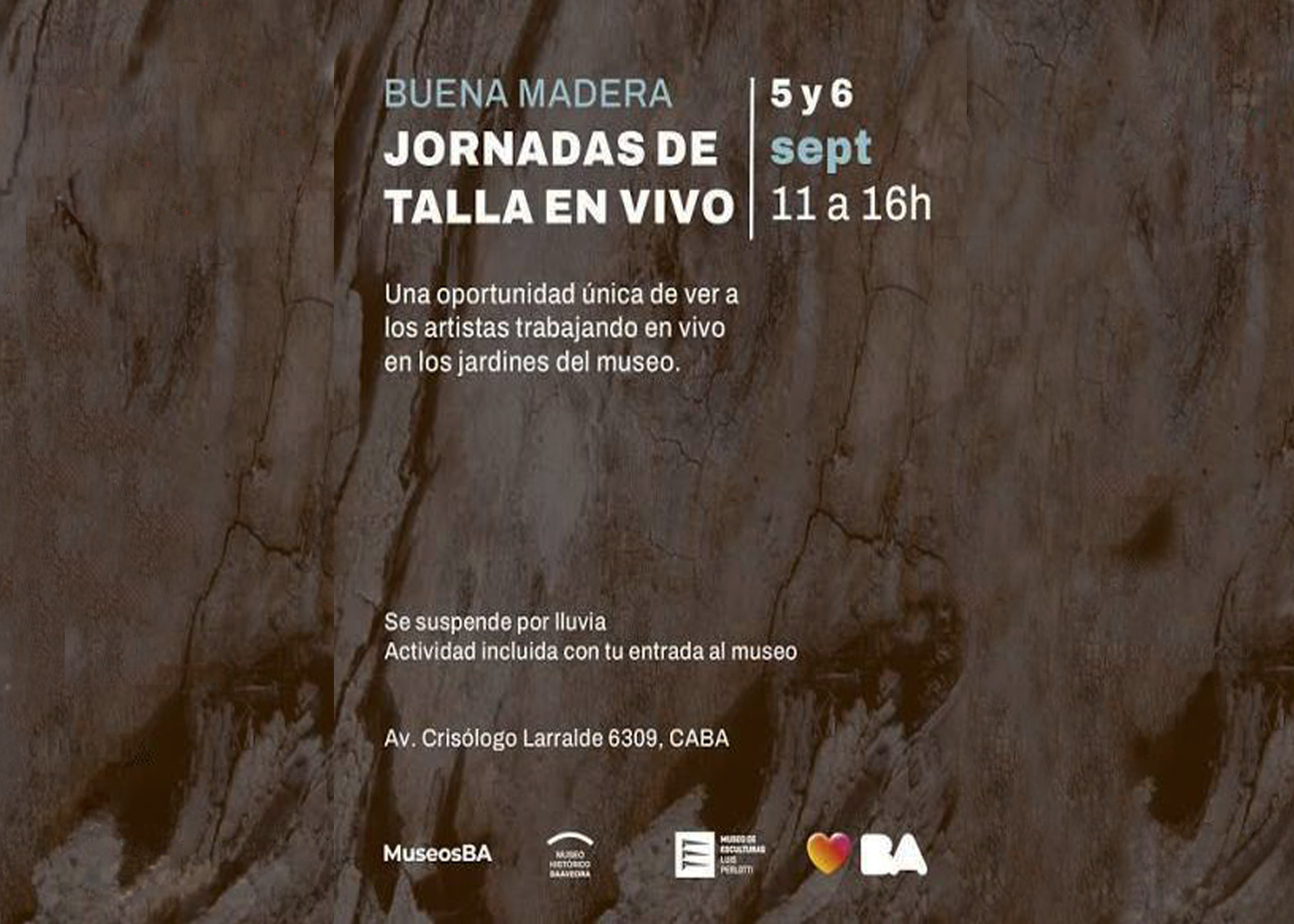 Los jardines del Museo Saavedra se convierten en un gran taller de escultura a cielo abierto